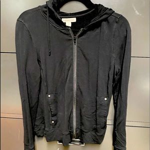 Cold water creek black hoodie sweater S